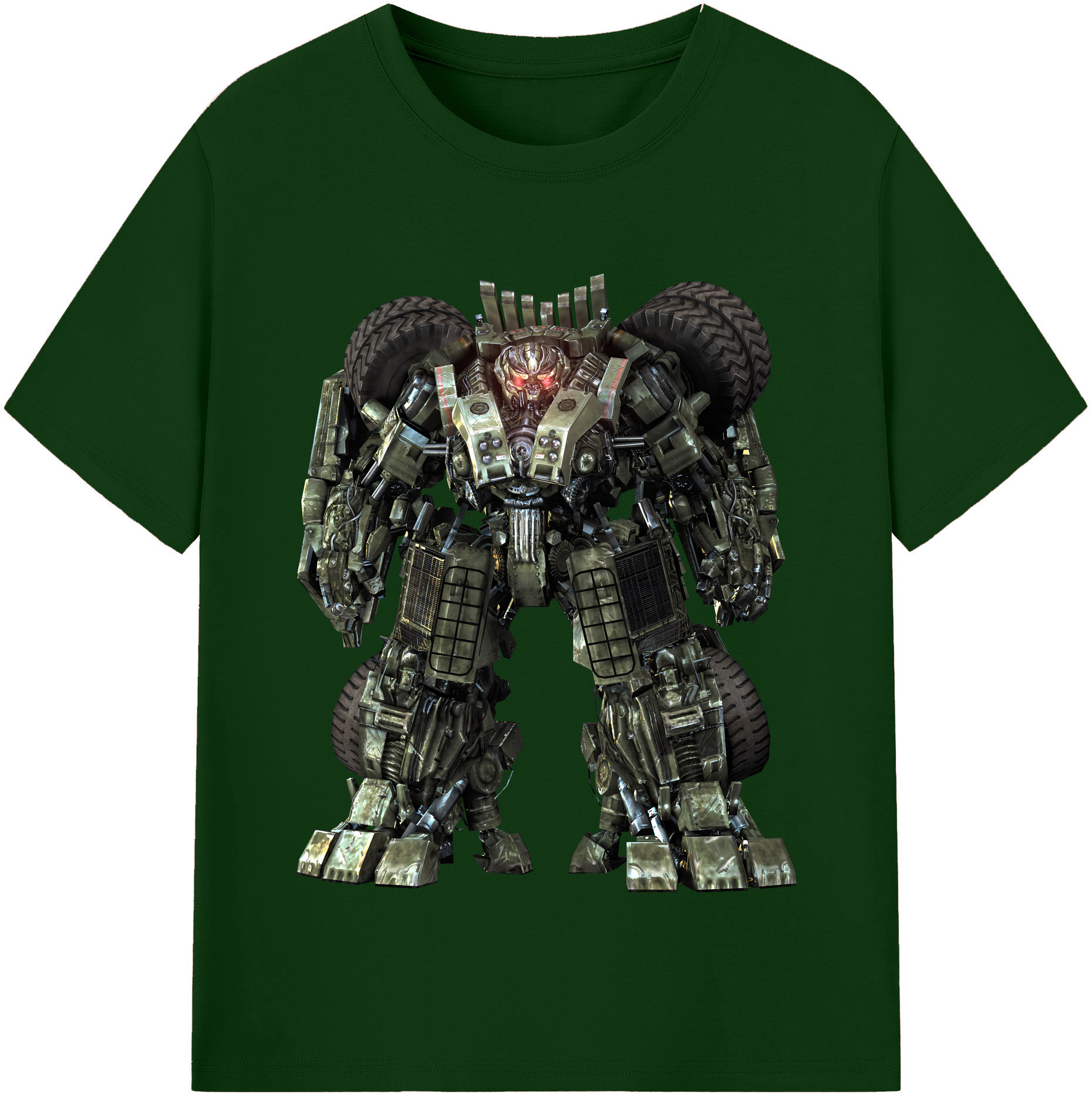 （画像用） Transformers トランスフォーマー 綿100％半袖Tシャツ（フロントプリント）